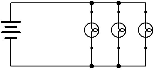 Schema electrique en serie et en derivation