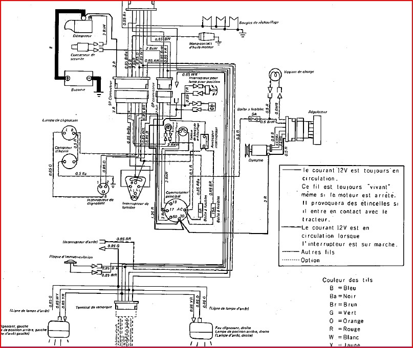 Schema electrique massey ferguson 155