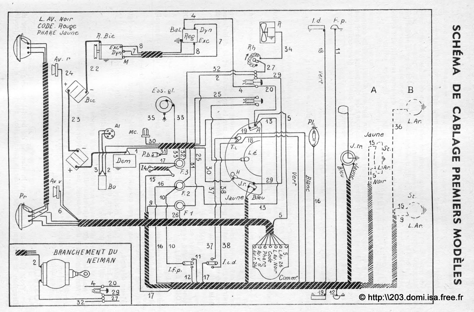 Schema electrique rta