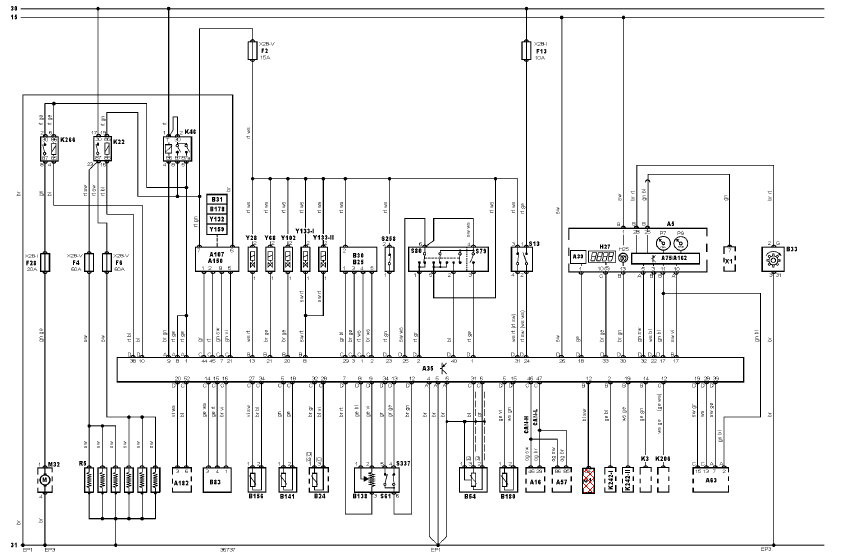 Schema electrique essuie glace scenic 2