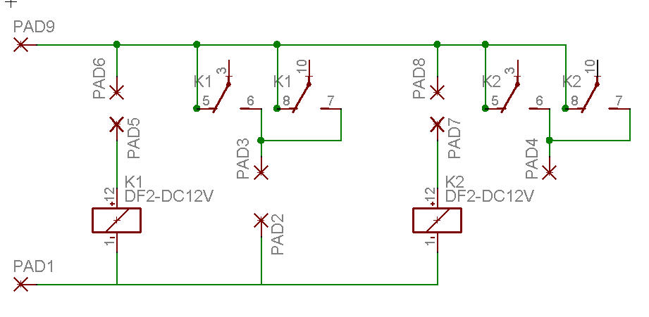 Schema relai electrique