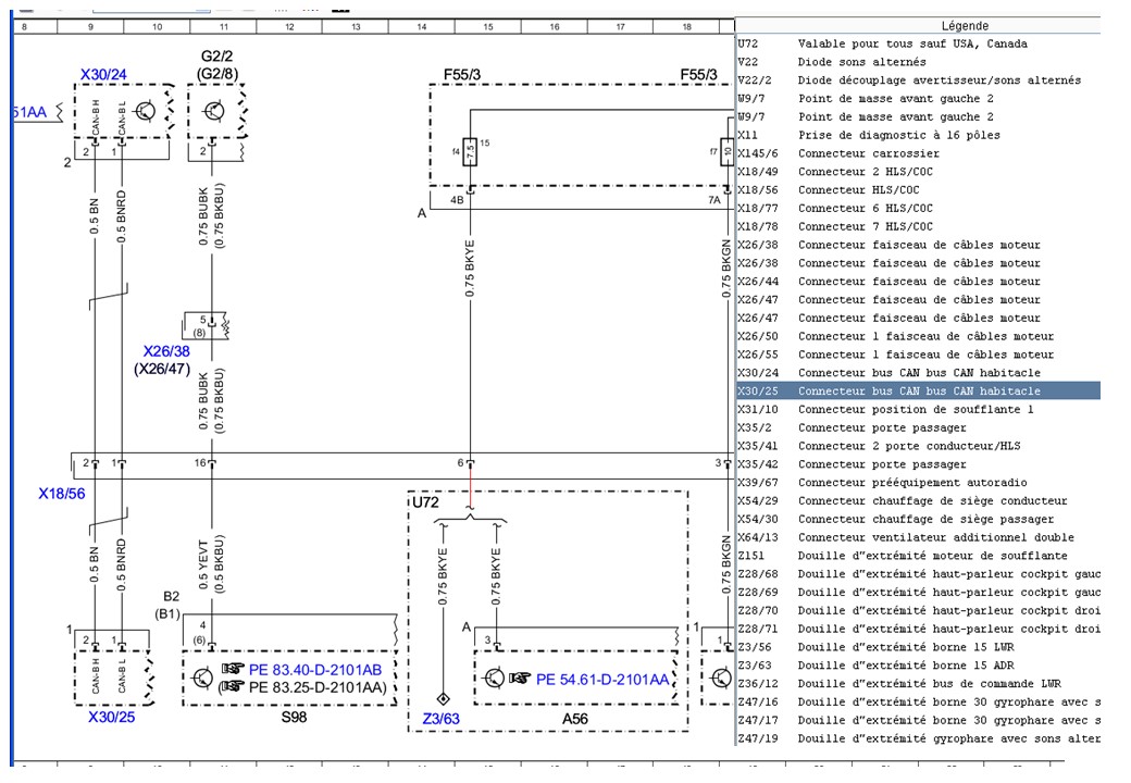 Schema electrique mercedes viano