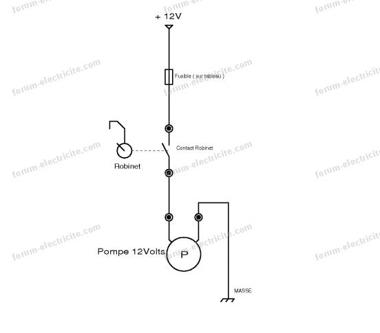 Schema electrique 12v caravane