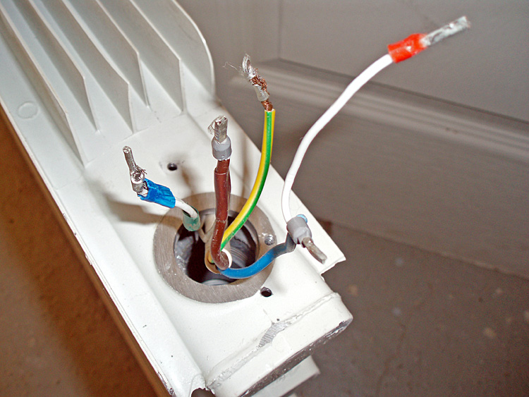 Schema thermostat pour radiateur electrique