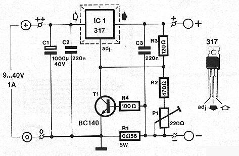 Chargeur de batterie schema electrique