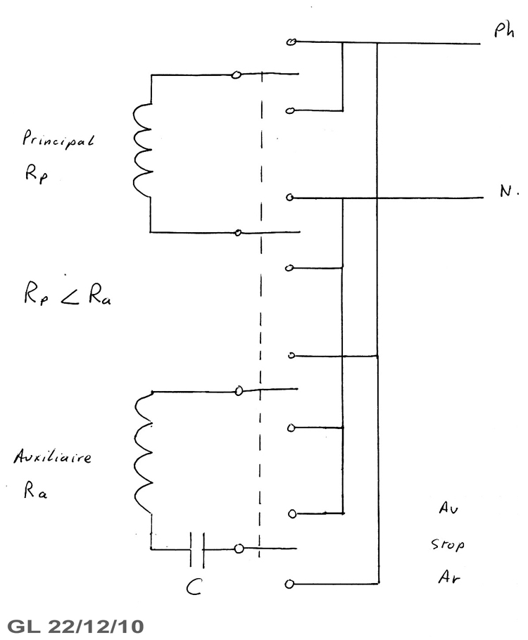 Schema electrique poste a souder 220 380
