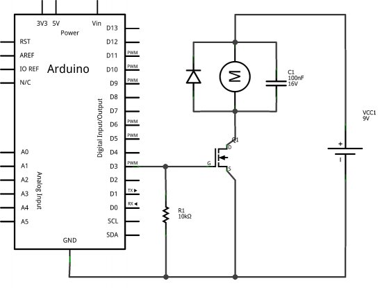 Schema moteur electrique courant continu