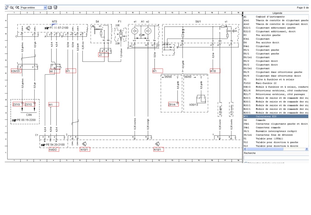 Schema electrique mercedes 250 td