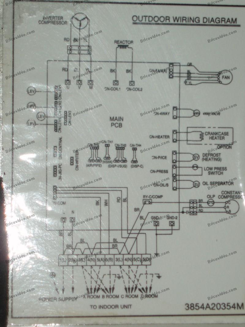 Schema electrique clim mitsubishi