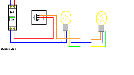 Schema electrique lumiere exterieur
