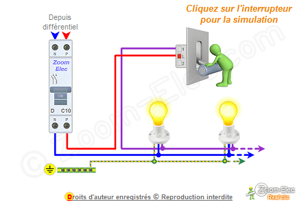 Zoom elec schema electrique