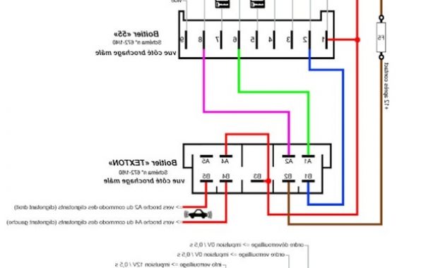 Schema electrique 807