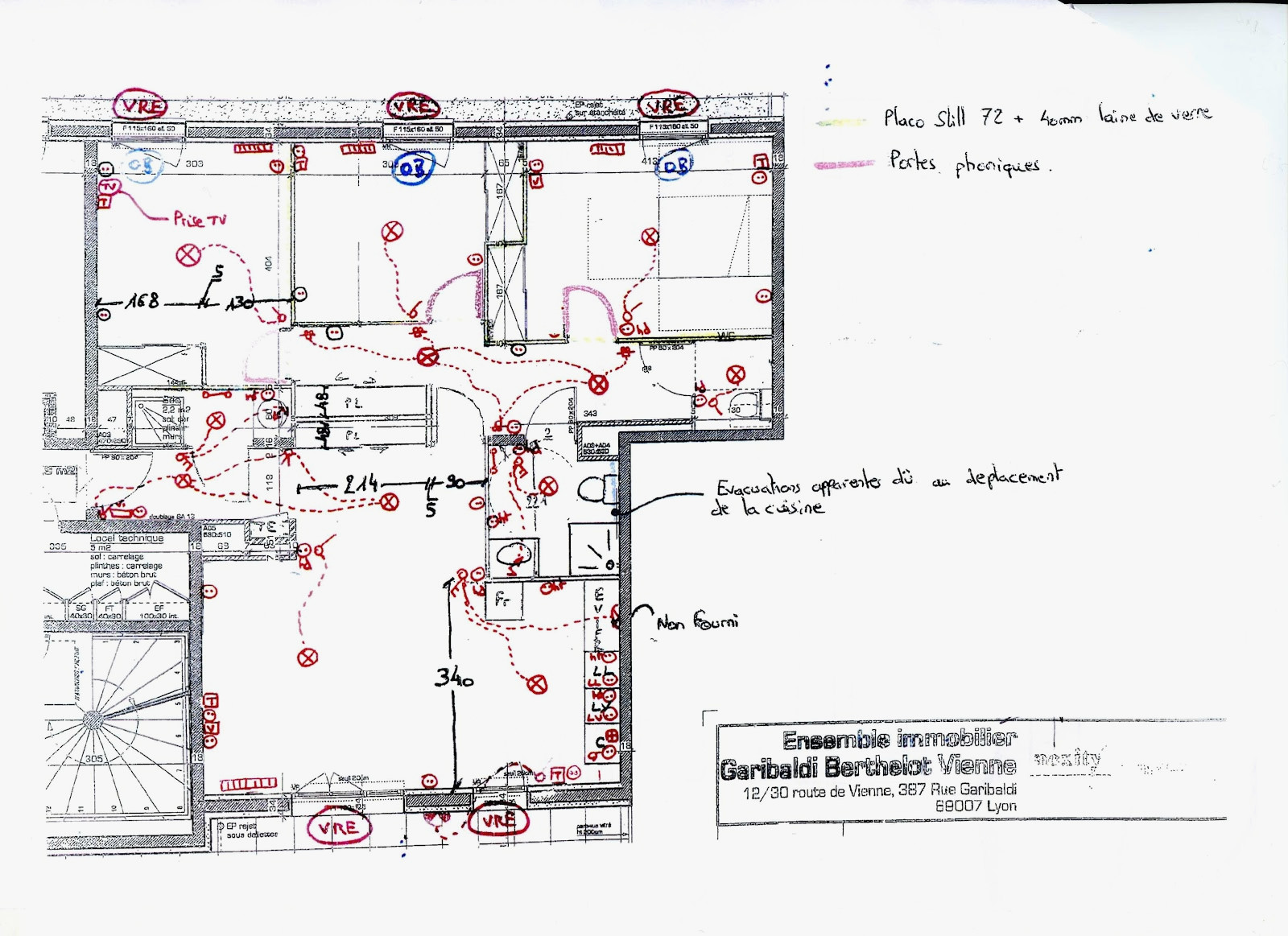 Schema electrique maison 110m2
