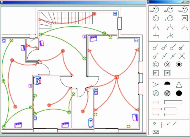 Schema electrique de maison individuelle