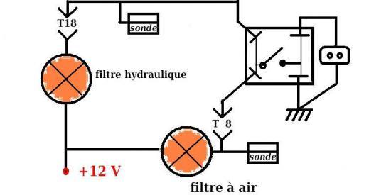 Masse schéma électrique