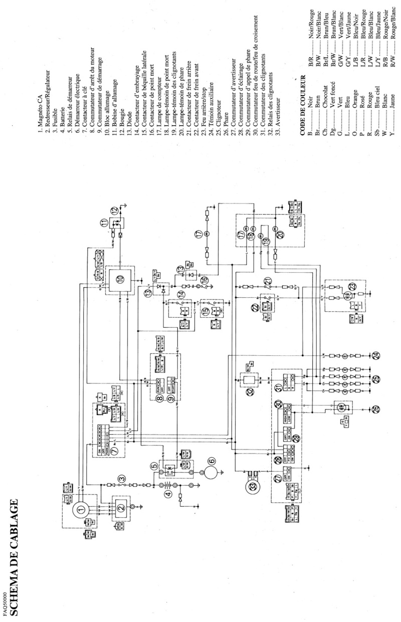 Schema electrique 600 xte