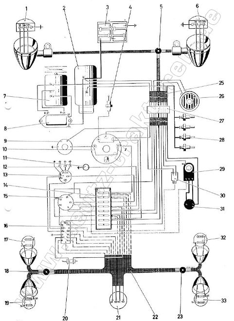 Schema electrique va et vient lumiere