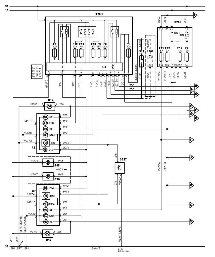 Schema electrique ford transit 2006