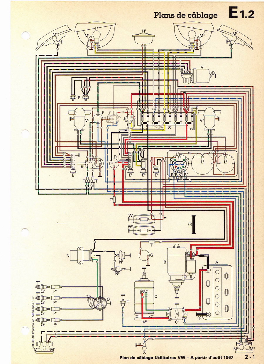 Schema electrique t2