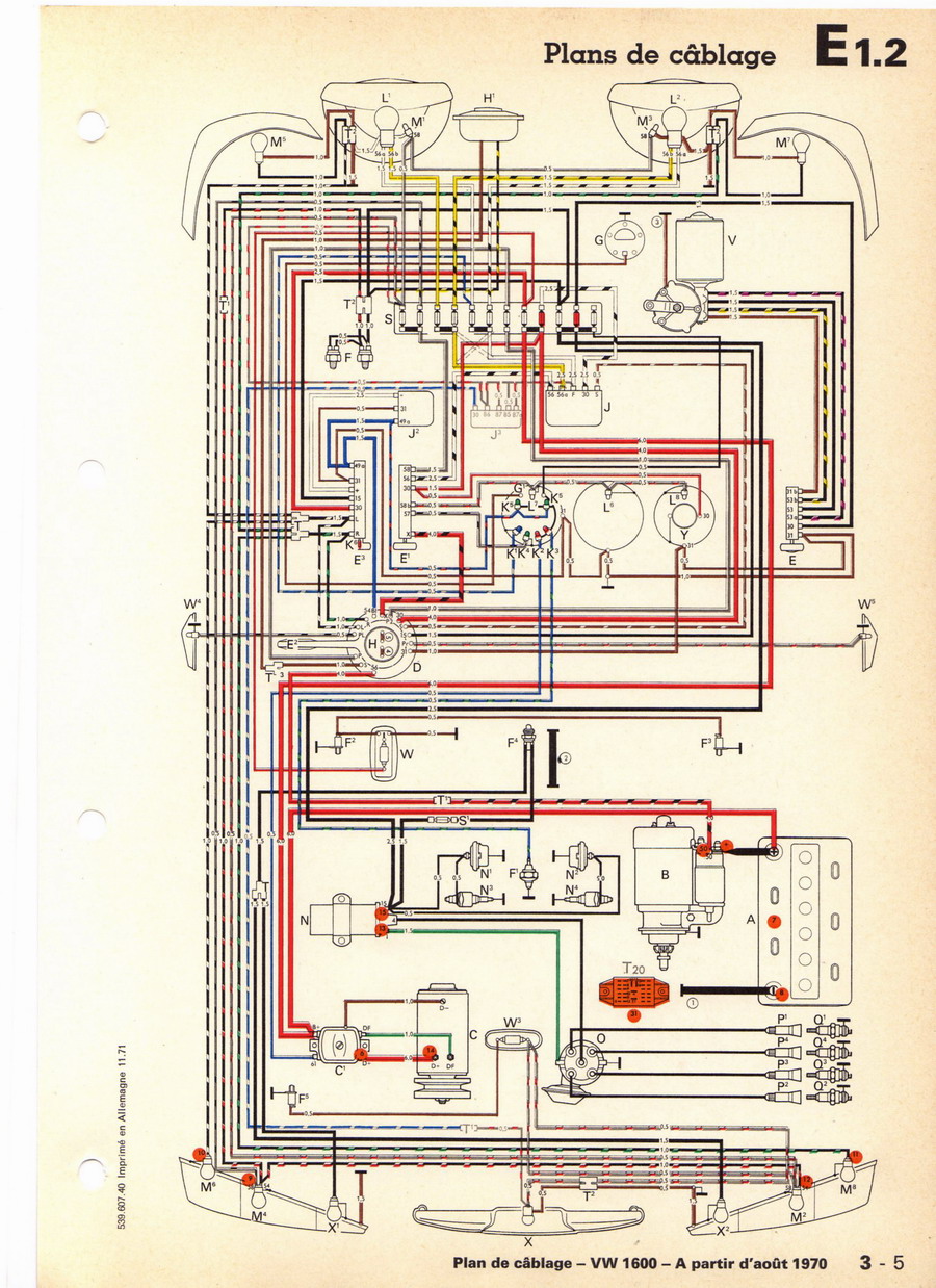Schema electrique volkswagen t4