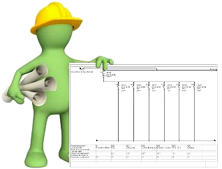 Le schéma unifilaire du tableau électrique