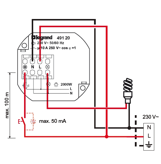 Schema electrique eclairage 3 interrupteur