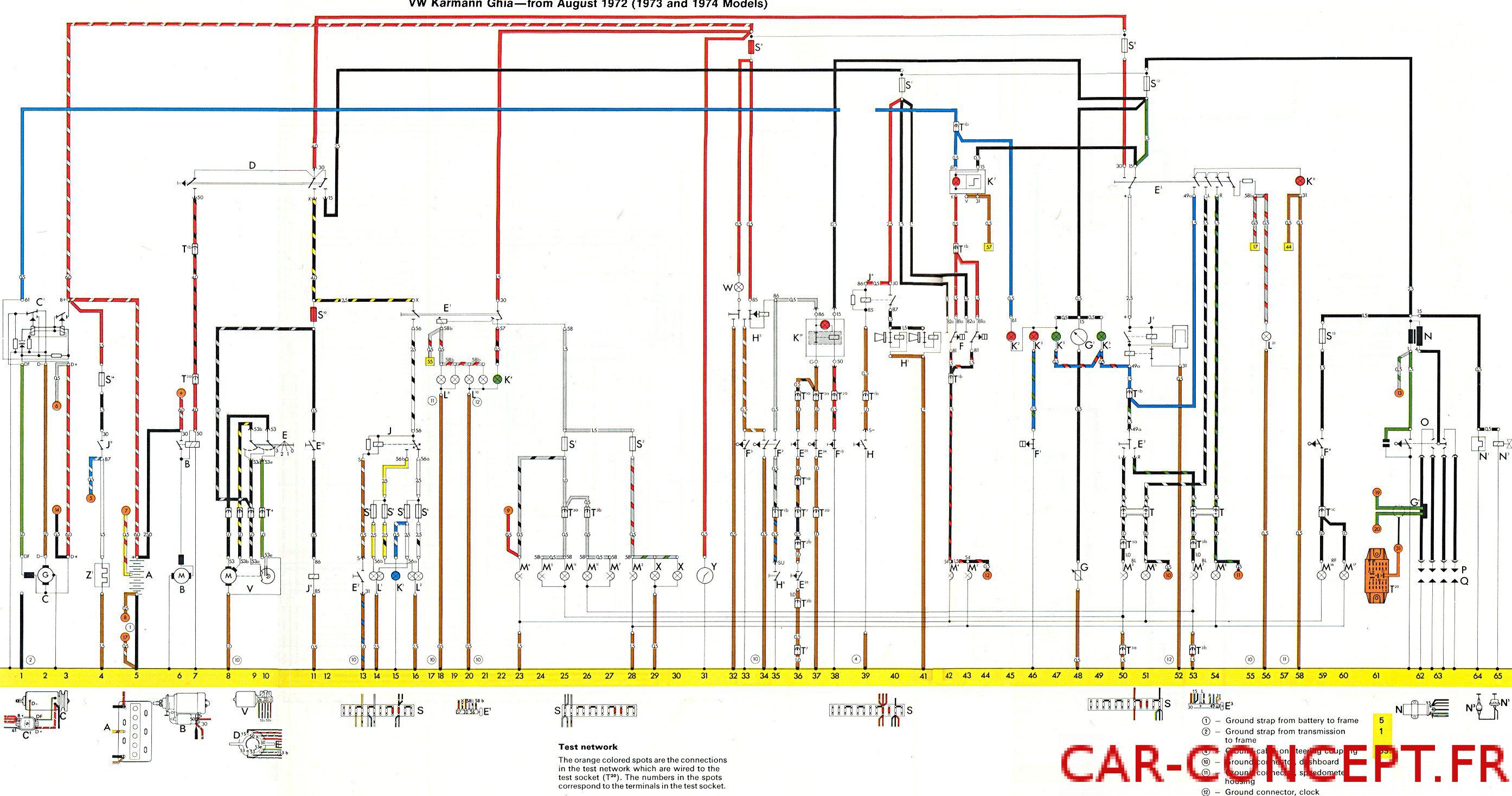 Schema electrique vw