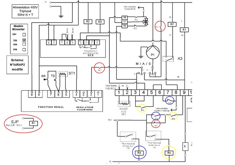 Schema branchement chaudiere electrique