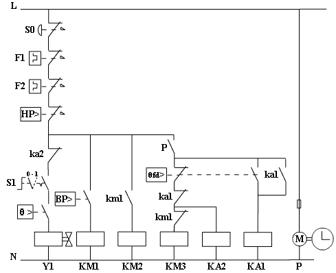 Schema electrique relais