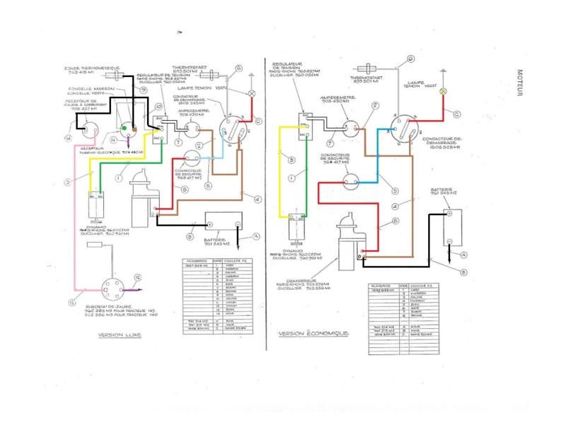 Schema electrique mf145