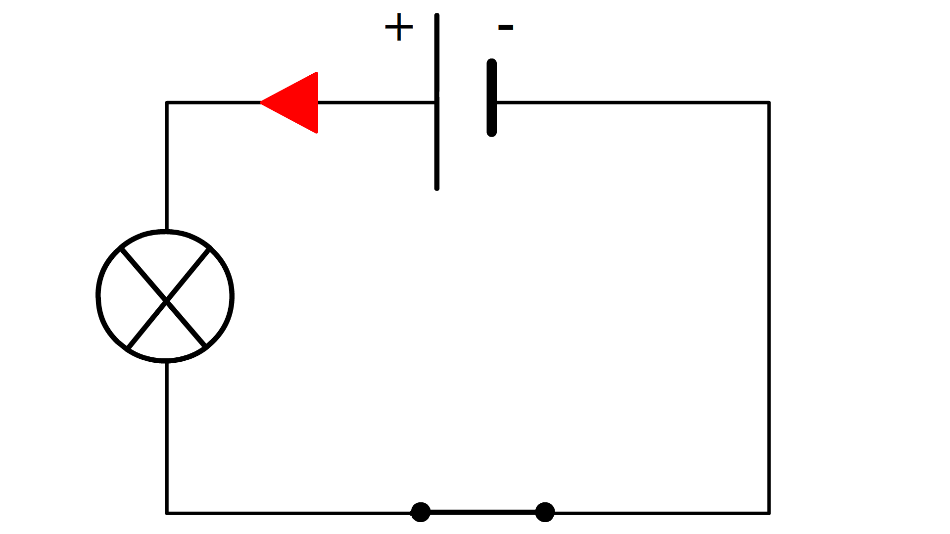 Courant electrique schéma