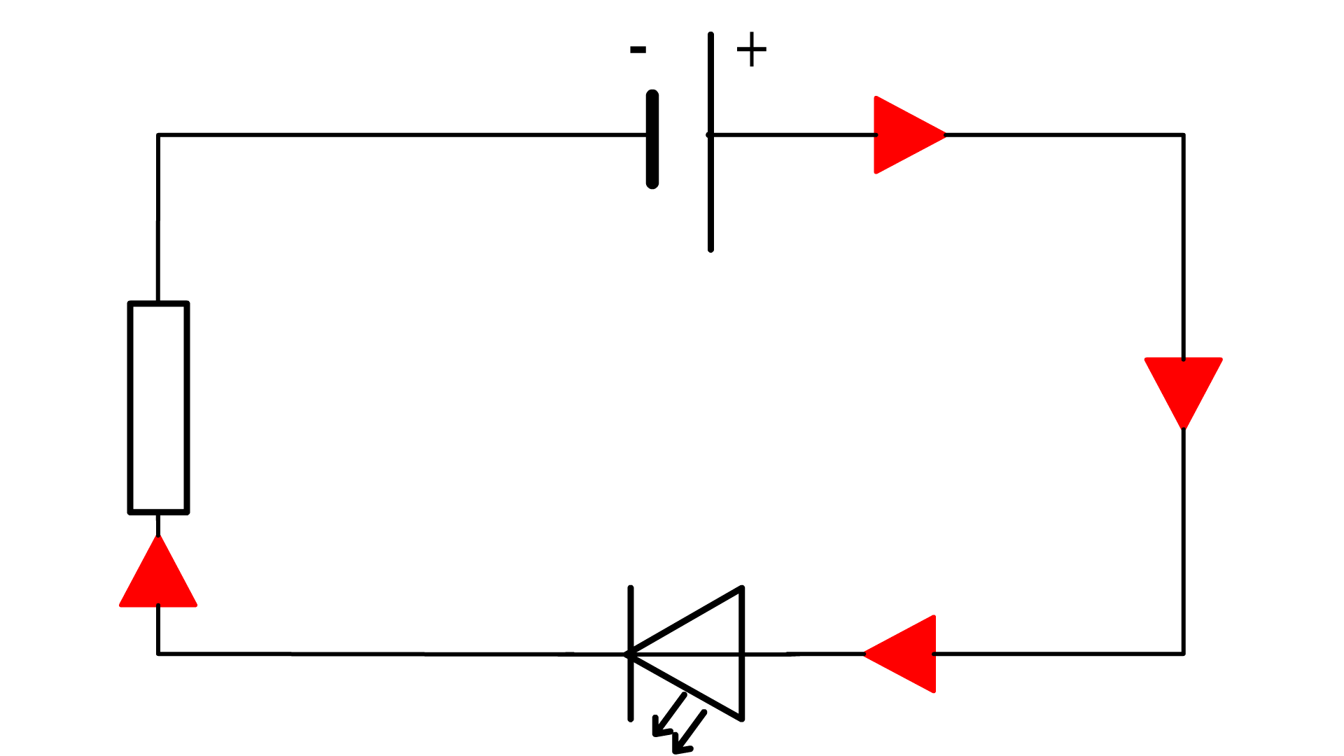 Schema electrique avec court circuit