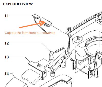 Schema electrique cafetiere senseo