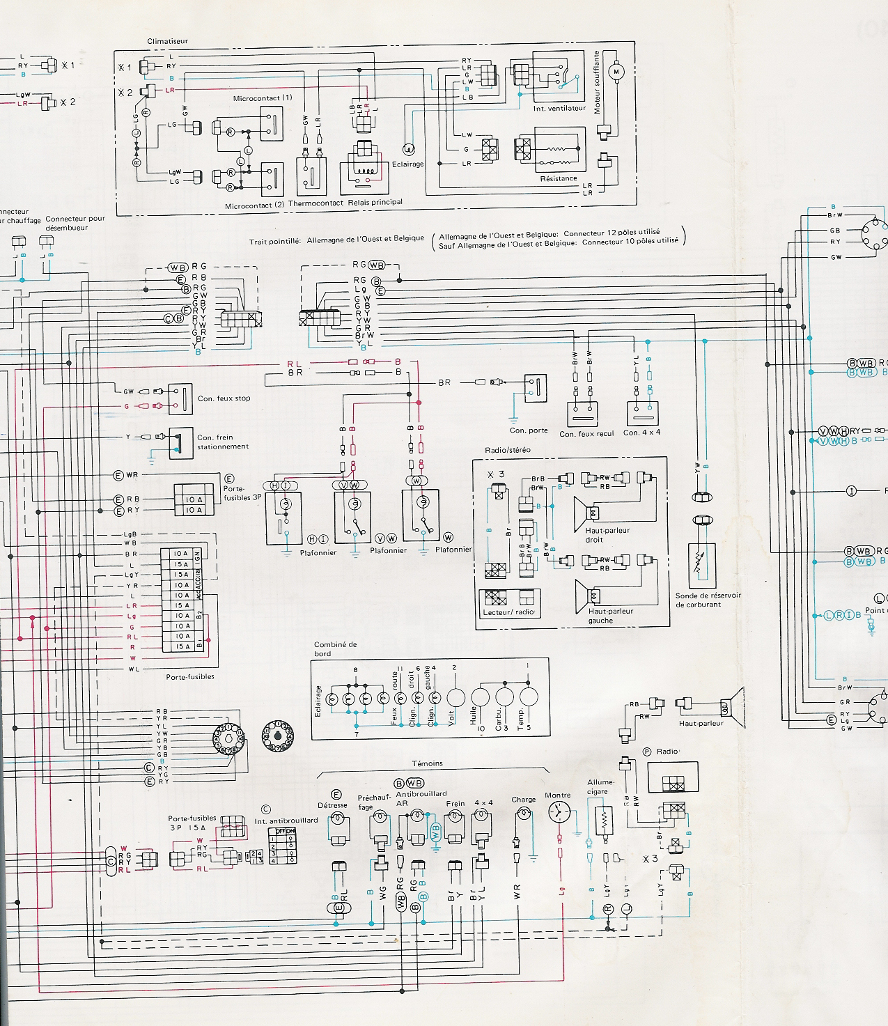 Schema electrique nissan patrol