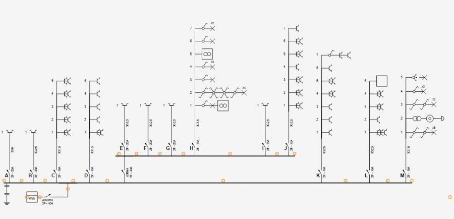 Schéma unifilaire electrique logiciel