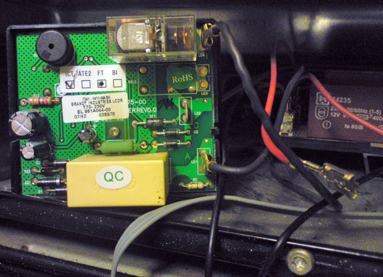 Schema electrique programmateur four