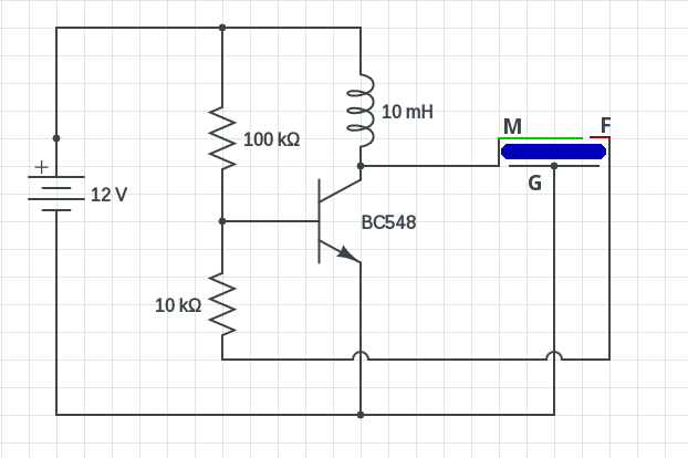 Schema sirene piezo électrique
