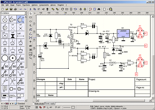 Logiciel faire schéma électrique
