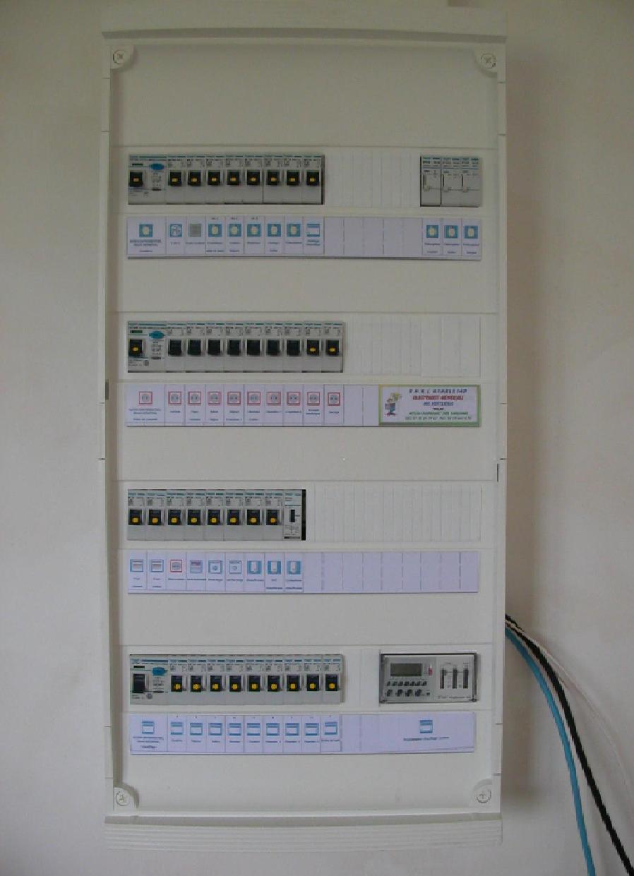 Schema tableau electrique maison 150m2