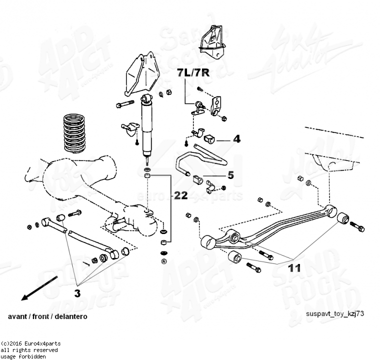 Schema electrique kzj 73