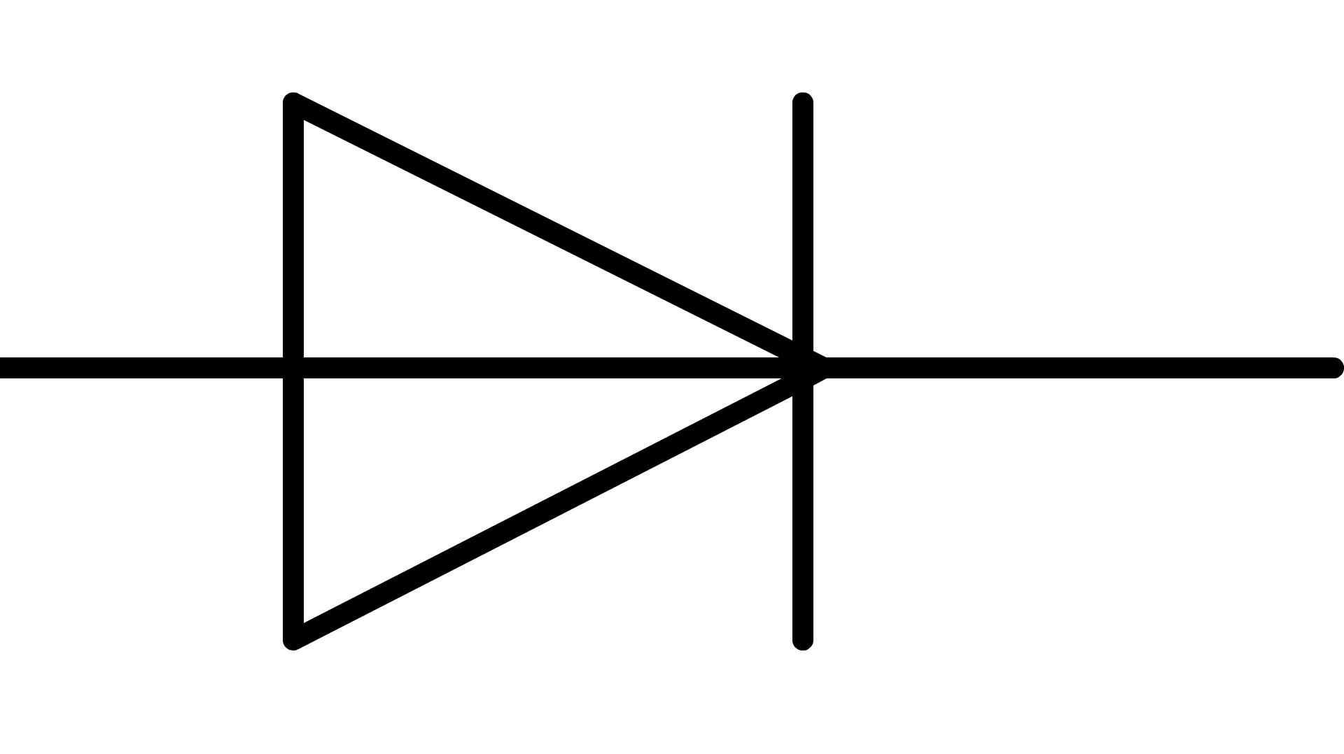 Symbole schema electrique cap