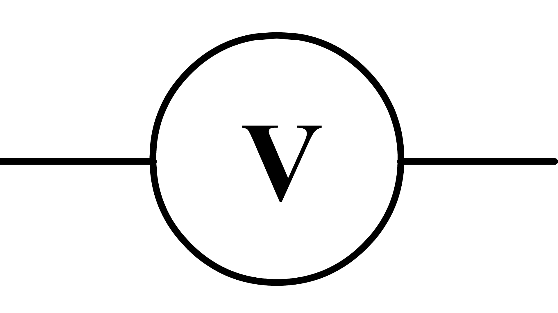 Schema electrique voltmetre