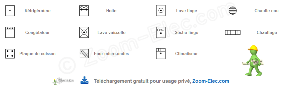 Schema electrique maison excel