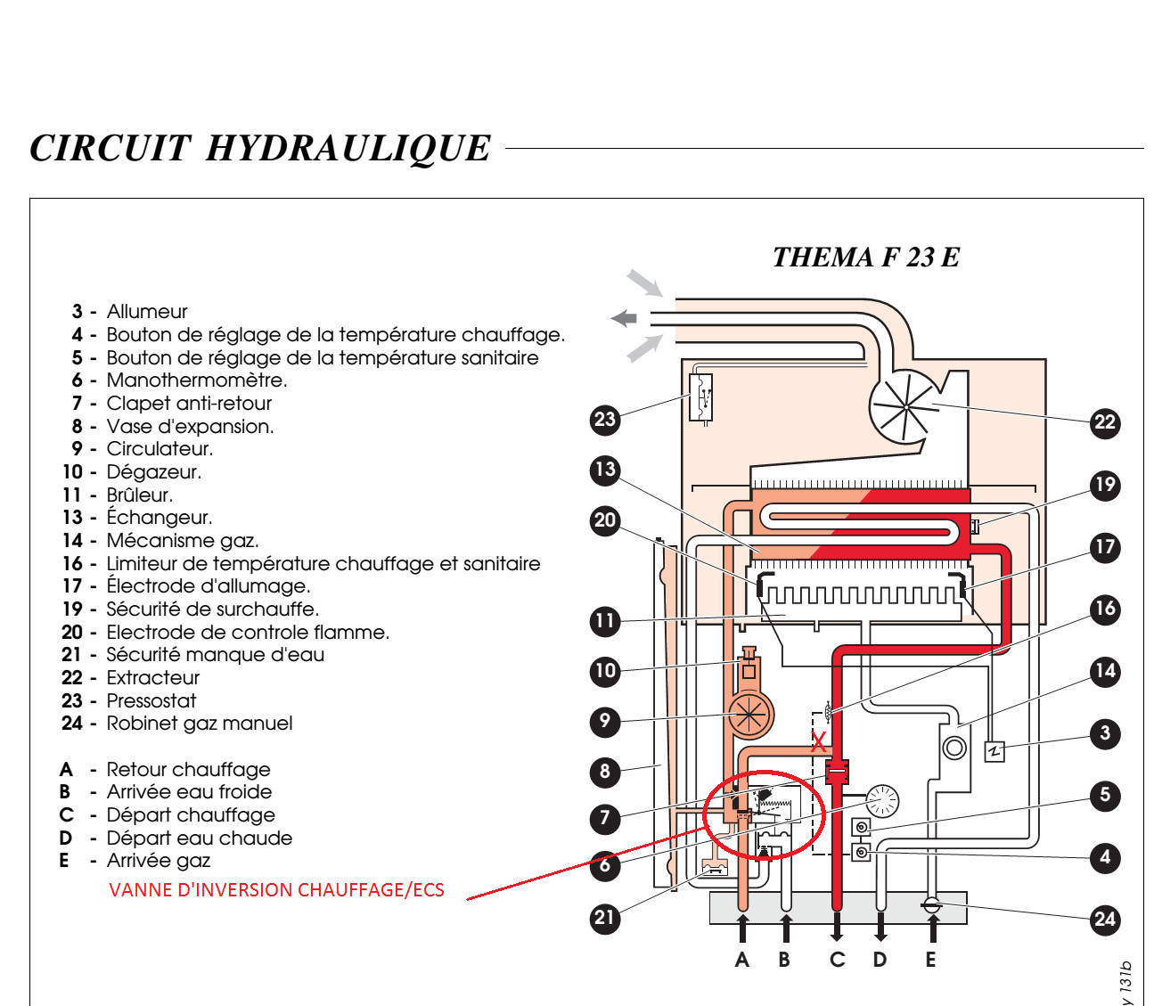 Schema electrique chaudiere acleis