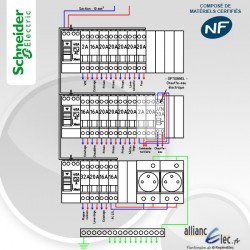 Tableau electrique merlin gerin schema