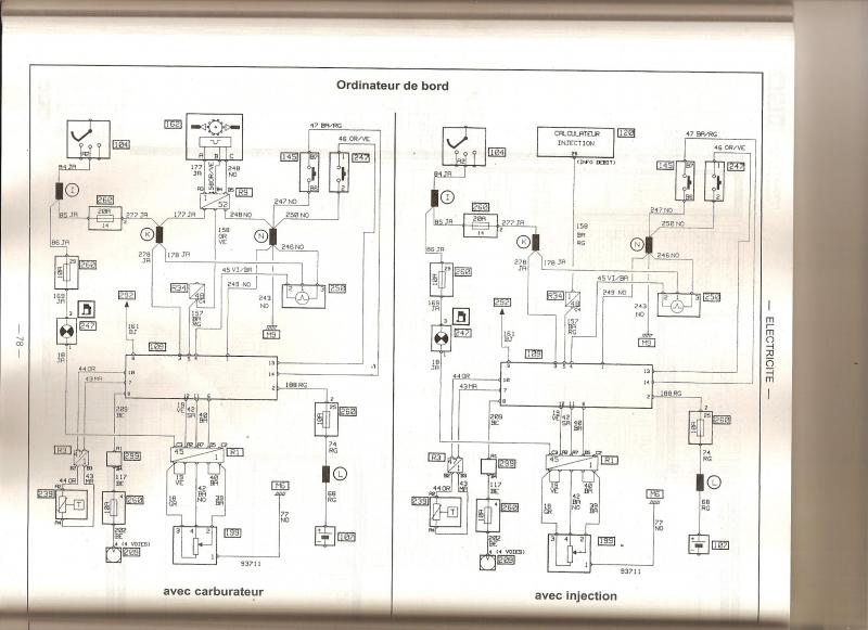 Schema electrique renault 551