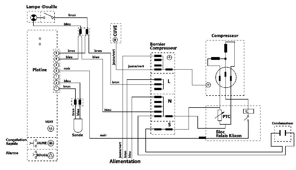 Schema electrique klixon