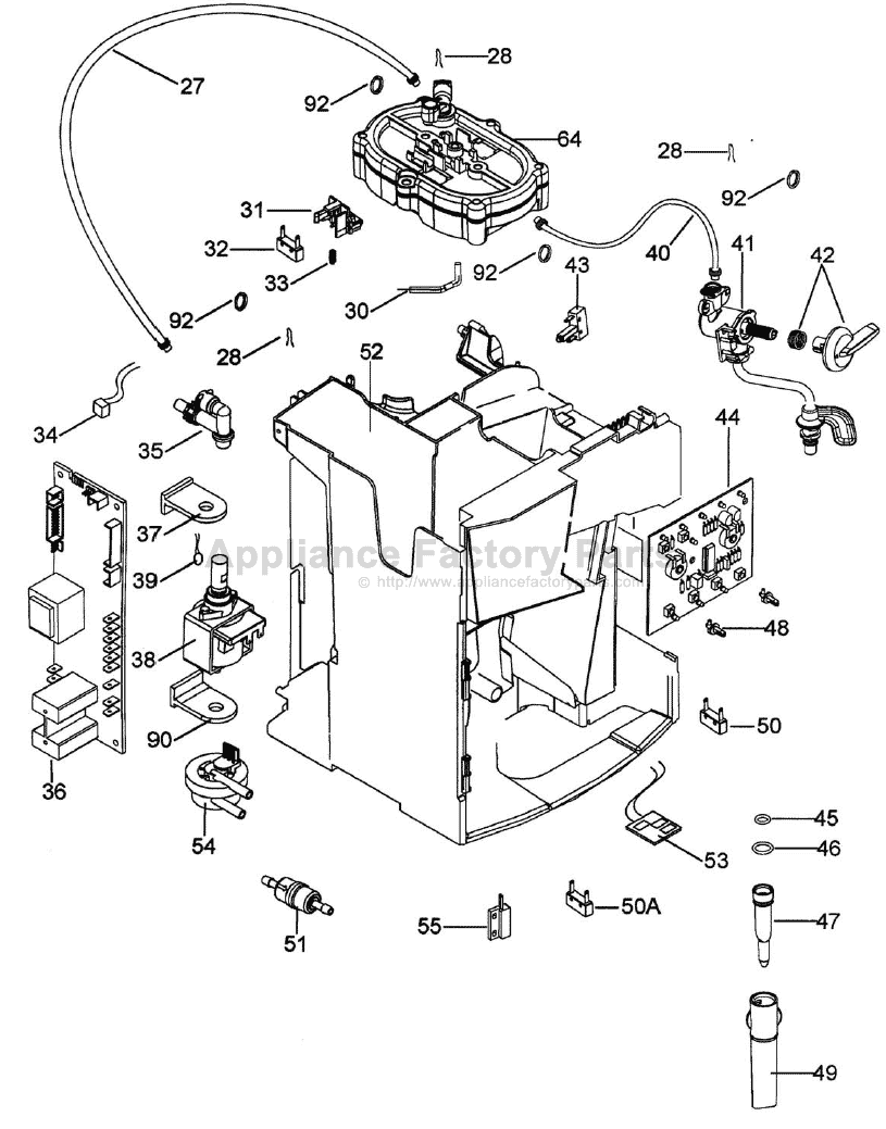 Schema electrique machine a cafe delonghi