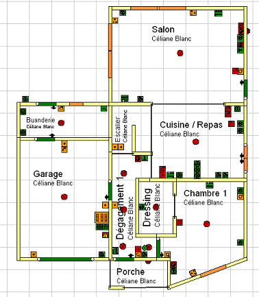 Logiciel schema pieuvre electrique maison