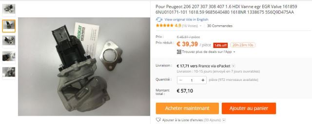 Schema electrique vanne egr valeo